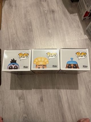 Set Funko Pop Kuzko, Kronk y Yzma Disney