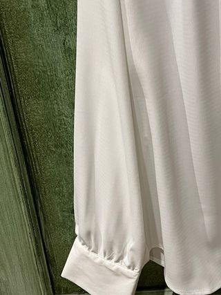 Blusa Cortefiel Blanca Talla XXL