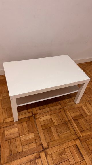 Mesa de centro blanca