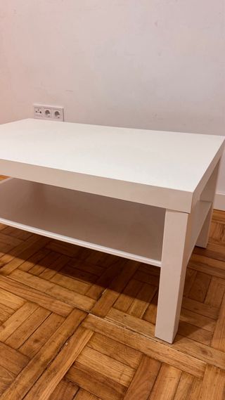 Mesa de centro blanca