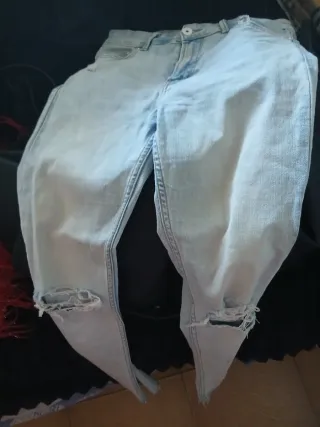 Vaqueros Bershka Low Waist Skinny Talla 38