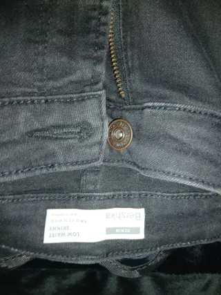 Vaqueros Bershka Low Waist Skinny Talla 38