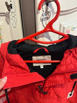 Cortavientos Carhartt Rojo