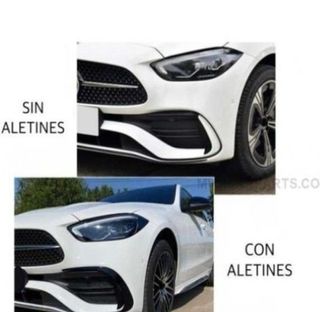 Aletines Flaps de paragolpes delantero Mercedes Cl