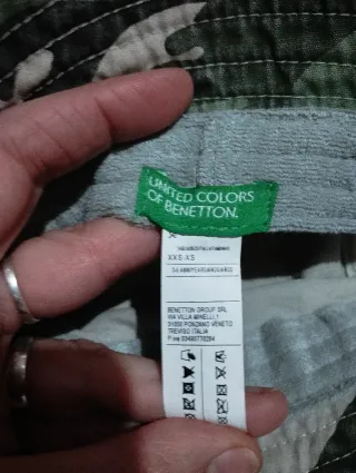 Gorro Benetton Camuflaje Talla XXS-XS