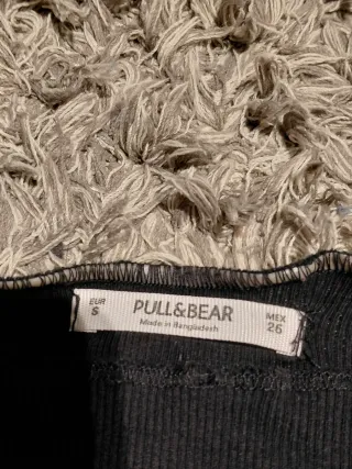 Top Hombros Descubiertos Negro XS