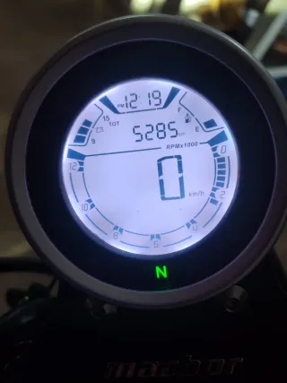 Macbor ROCKSTER FLAT 125cc Verde/Negra