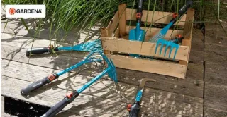 Rastrello Giardino Gardena