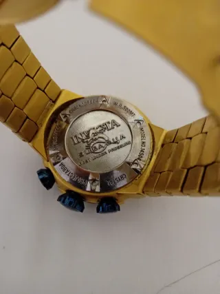 Cadena bañada en oro con colgante 777