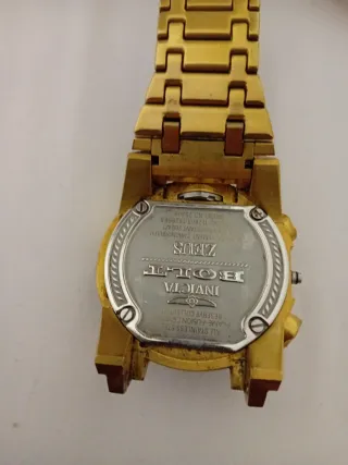 Cadena bañada en oro con colgante 777