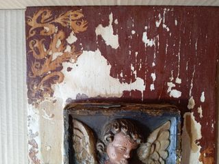 Tabla retablo antiguo Taller Castillo Lastrucci