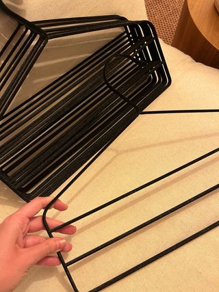 Perchas terciopelo Ikea (pack 10)