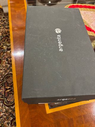 Zapatos Argenta ante y piel cordones