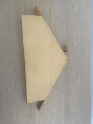 Balda estantería casa madera