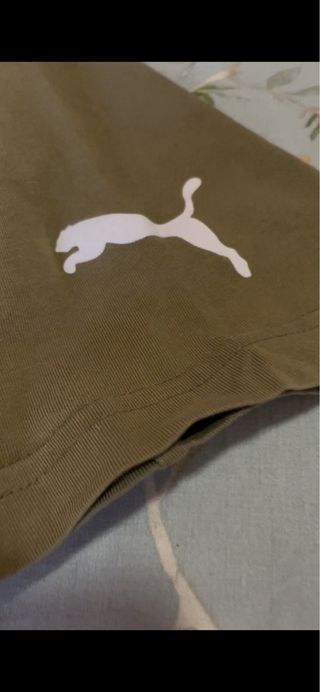 Camiseta Puma Verde Oliva