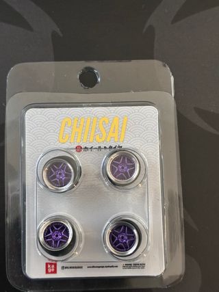 Ruedas Custom 1/64 Chiisai Hotwheels Minigt