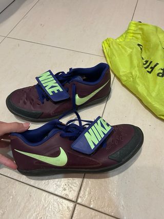 Zapatillas Lanzamiento Disco Nike Morado/Verde