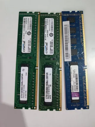 3x 4GB DDR3 RAM Modules