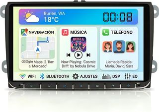 NUEVA Radio VW 9" (2GB+32GB) Hexinex
