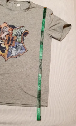 Camiseta hombre Escudo Hogwarts HP talla M