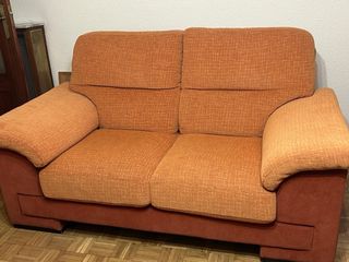 Sofá de 2 plazas en tela
