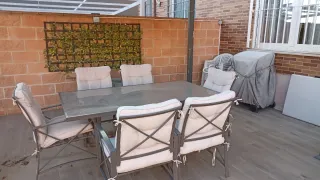 Conjunto Mesa y Sillas Jardín Cristal