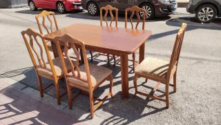 Lote Mesa Comedor Extensible + 4 Sillas 640513971