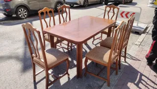 Lote Mesa Comedor Extensible + 4 Sillas 640513971