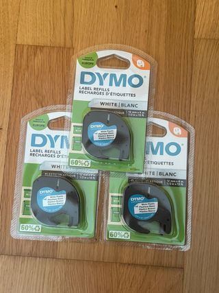 Recambios Etiquetas DYMO White 12mm x 4m (3 uds)