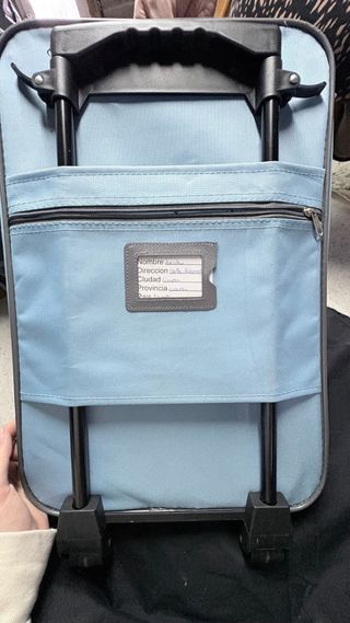 Maleta de cabina azul