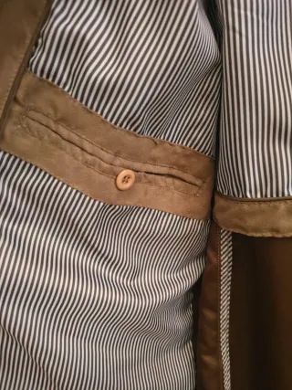 Cazadora hombre marrón