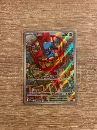 Carta promo Pokemon Center // Riolu // 🇬🇧