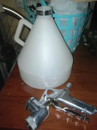 Pistola Pintura Revestimiento CEVIK 6000cc