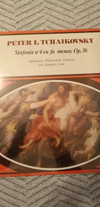 Vinilo Tchaikovsky Sinfonía 4 Op. 36