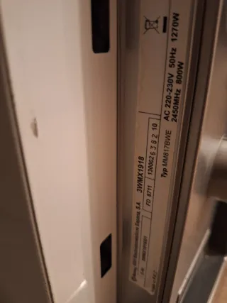 Microondas Balay 3WMX1918