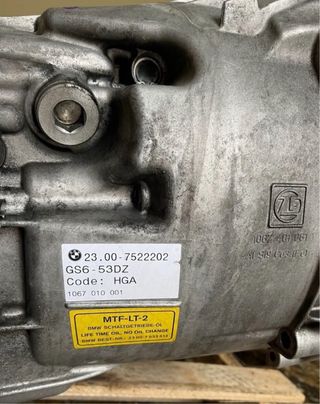 Caja de cambios BMW GS6-53DZ HGA