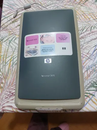 HP Scanjet 3670 Escáner Fotos Documentos