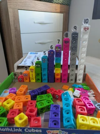 Numberblocks MathLink Cubes Set 1-10