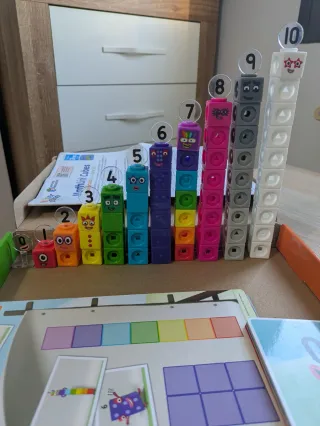 Numberblocks MathLink Cubes Set 1-10