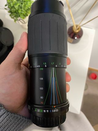 Objetivo analogico cosina 70/210mm