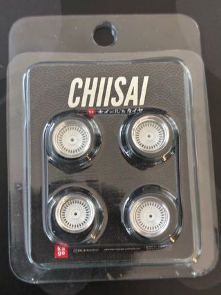 Ruedas Custom Chiisai 1/64 Hotwheels