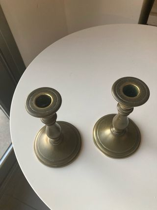 Candelabros de Bronce