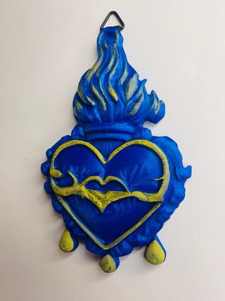 Sacro Cuore Decorazione Murale Artigianale