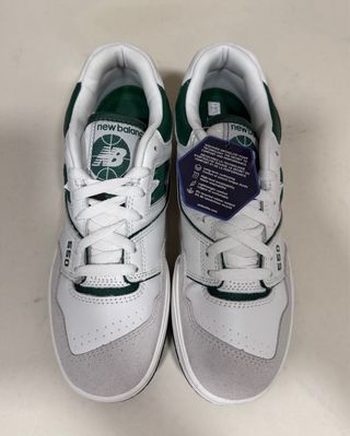 New Balance 550 Verde y Blanco