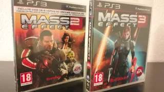 Mass Effect 2 y 3 PS3