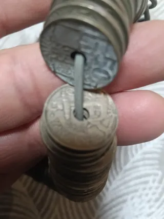 Monedas 50 céntimos año 49 - Lote 320