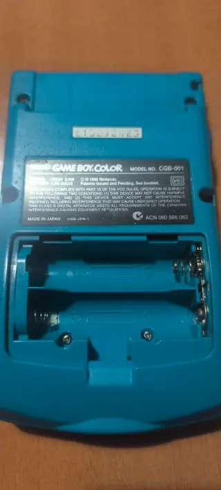 Nintendo Game Boy Color Azul