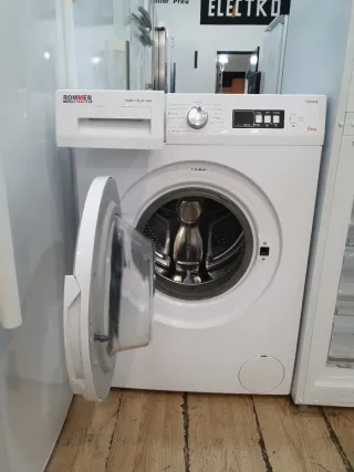 Nevera Teka y Lavadora Rommer