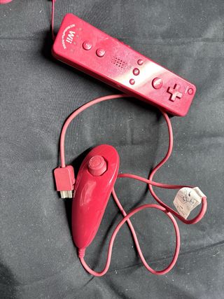 Mandos Wii Nintendo Rojo