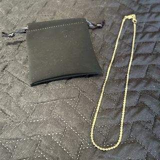 Cadena espiral oro laminado 18K